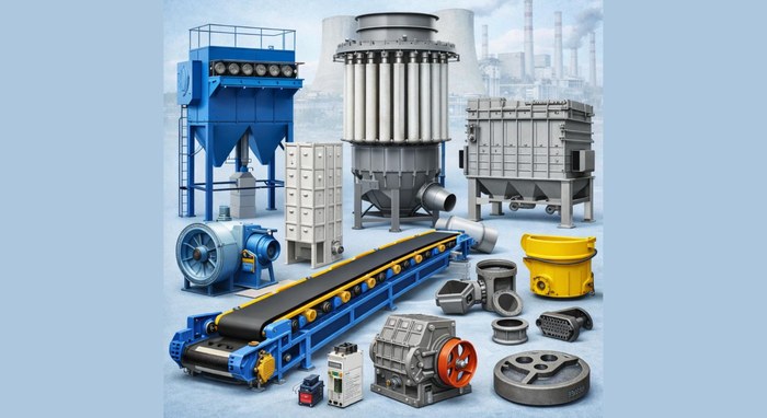 Bag filters, dust collection systems, conveyors and mechanical spares supplied by Westin Electro-Mechanical